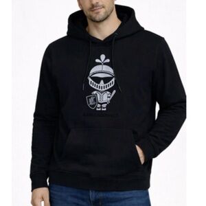 KARL LAGERFELD PARIS
Men's Armored Karl Logo Long Sleeve Hoodie Size Small